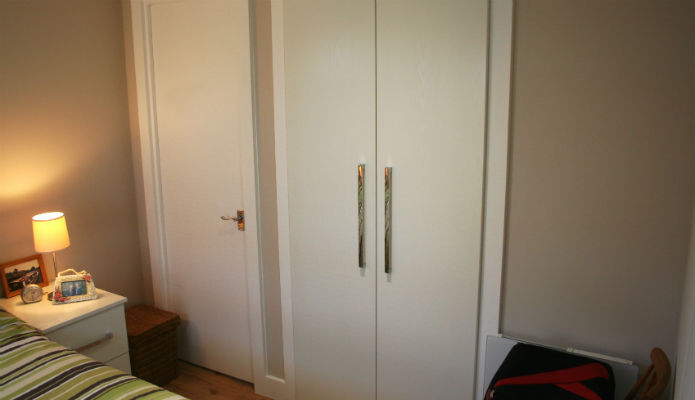 custom built wardrobe for granny annexe